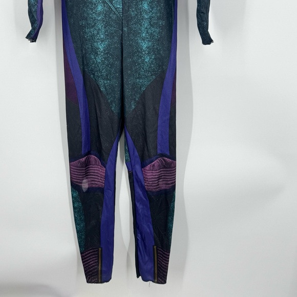 Disney Descendants 3 Mal Halloween Costume WITH WIG Size XL 14/16 - Picture 4 of 10